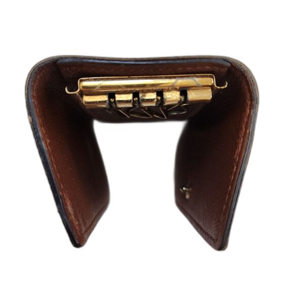 Louis Vuitton LV Monogram Coated Canvas 4 Ring Key Holder - Picture 9 of 10